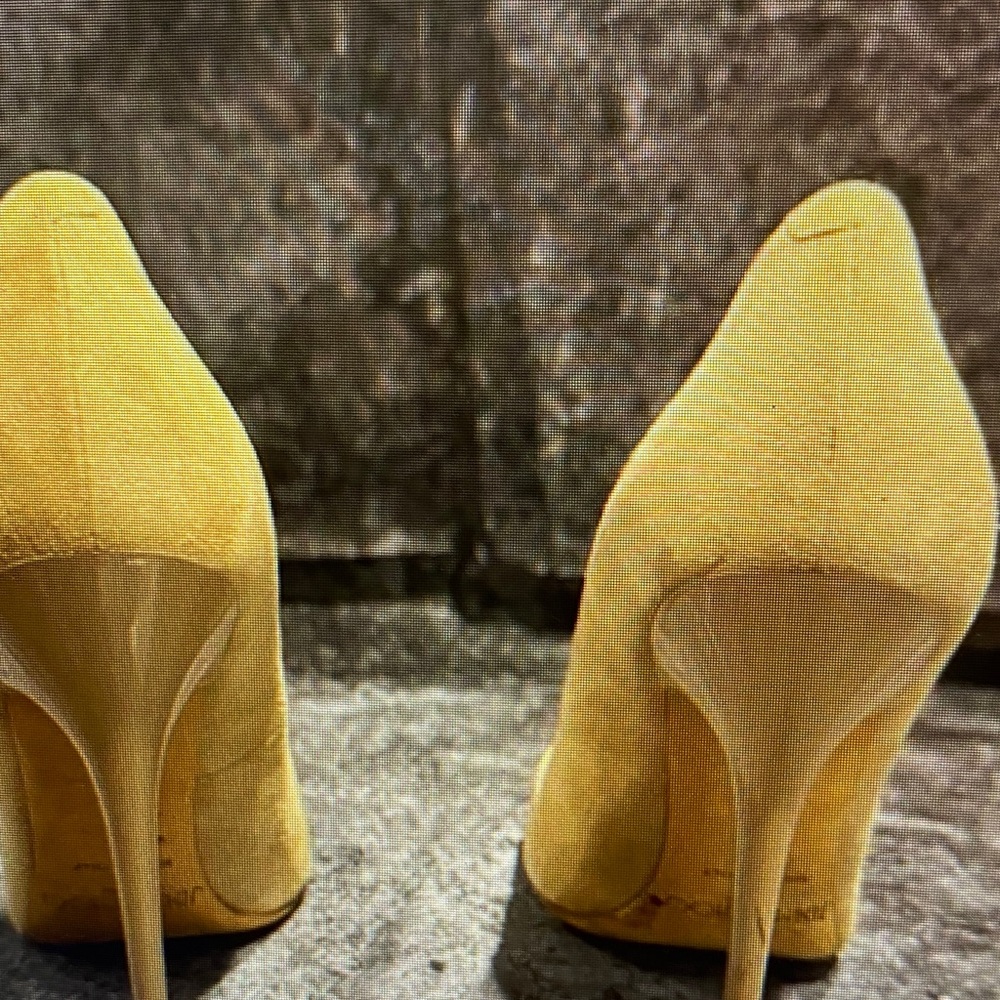 Nina Vibrant Yellow Heels
